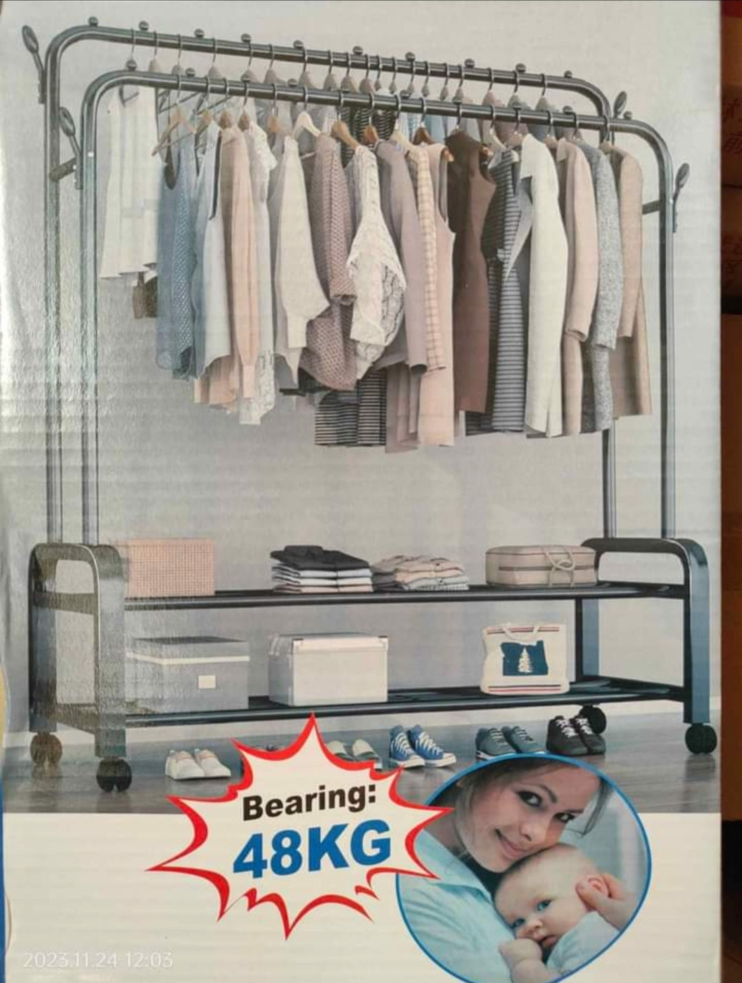 Clothing and Shoes Rack