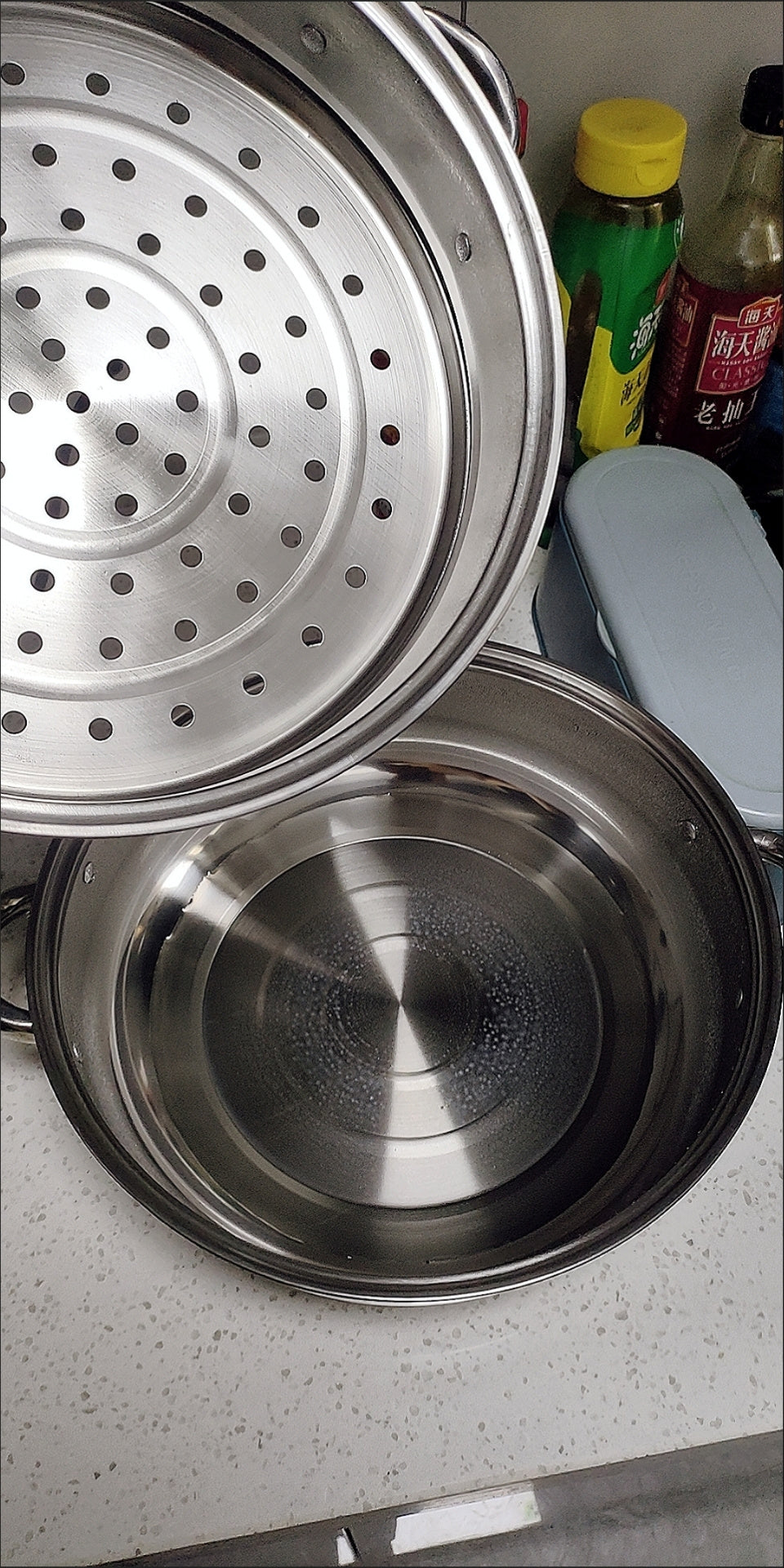 Stainless 32cm Steamer Pot Set