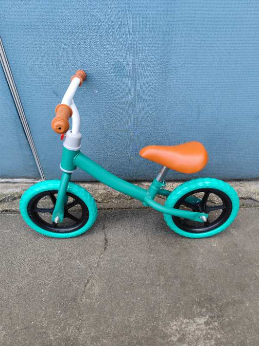 Kids' Balance Bike ,Metal Bike 12inch Green