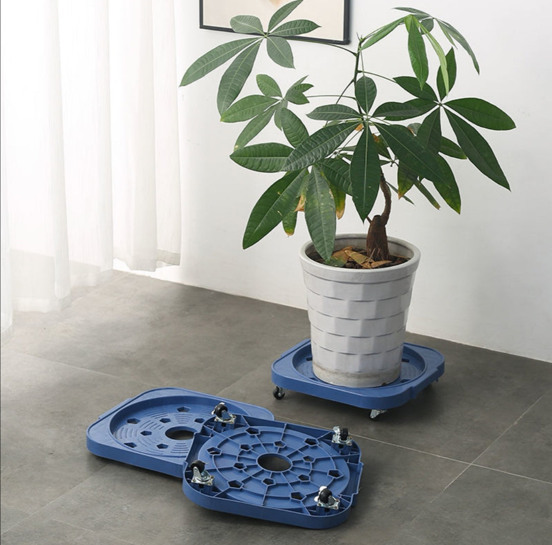 Portable Flower Tray, Gas Bottom Tray, with wheels