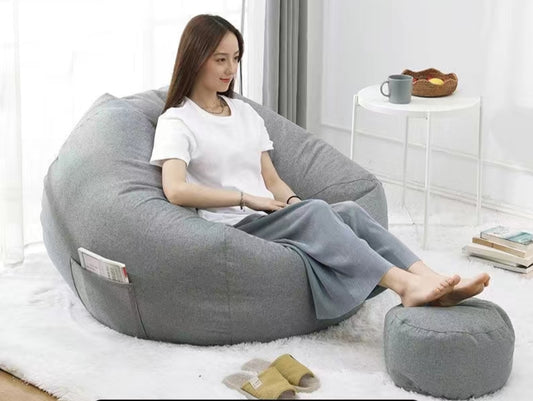 Bean Bag with Stool