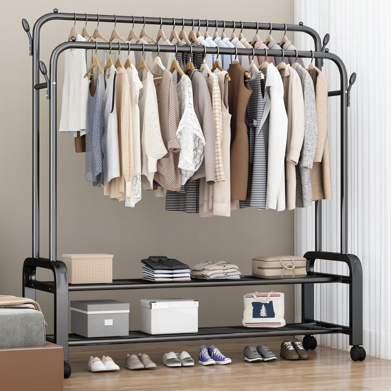 Clothing Rack with Shelf