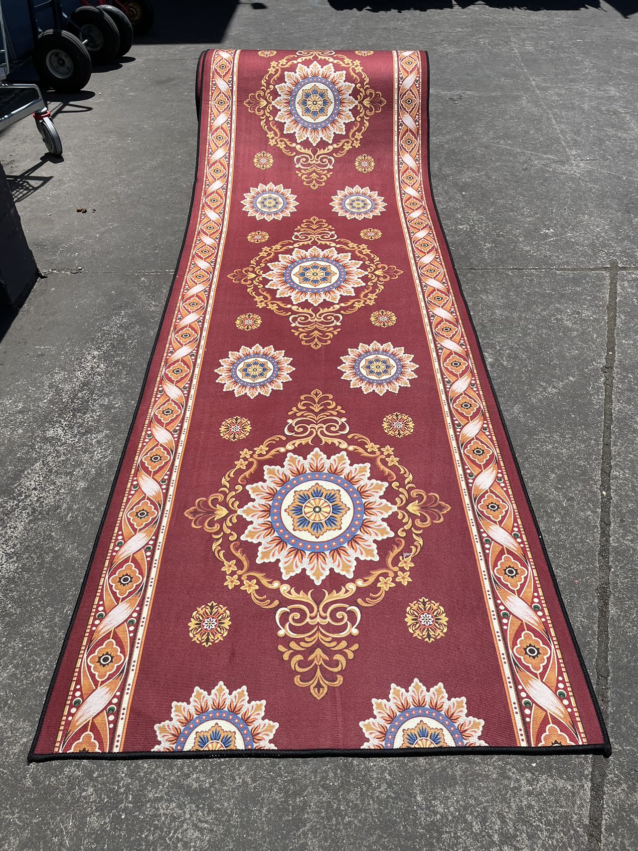 Brand new printed hallway runner / rug $15/meter