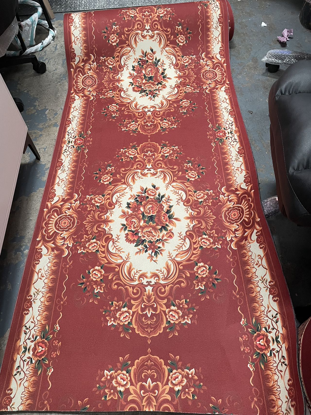 Brand new printed hallway runner / rug $15/meter