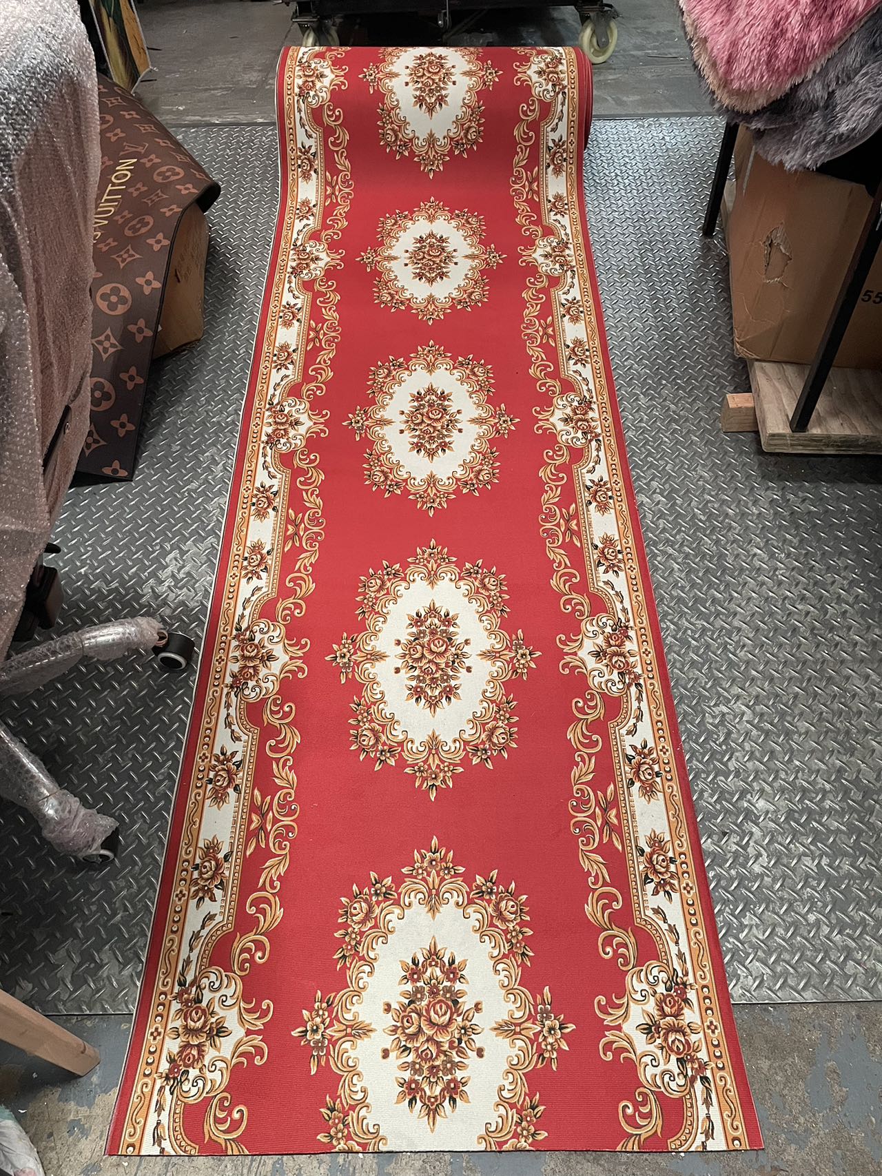 Brand new printed hallway runner / rug $15/meter