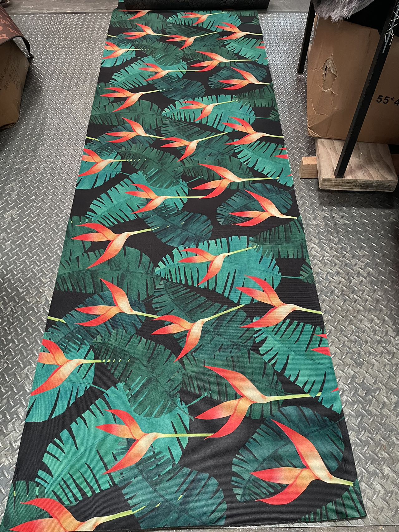 Brand new printed hallway runner / rug $15/meter