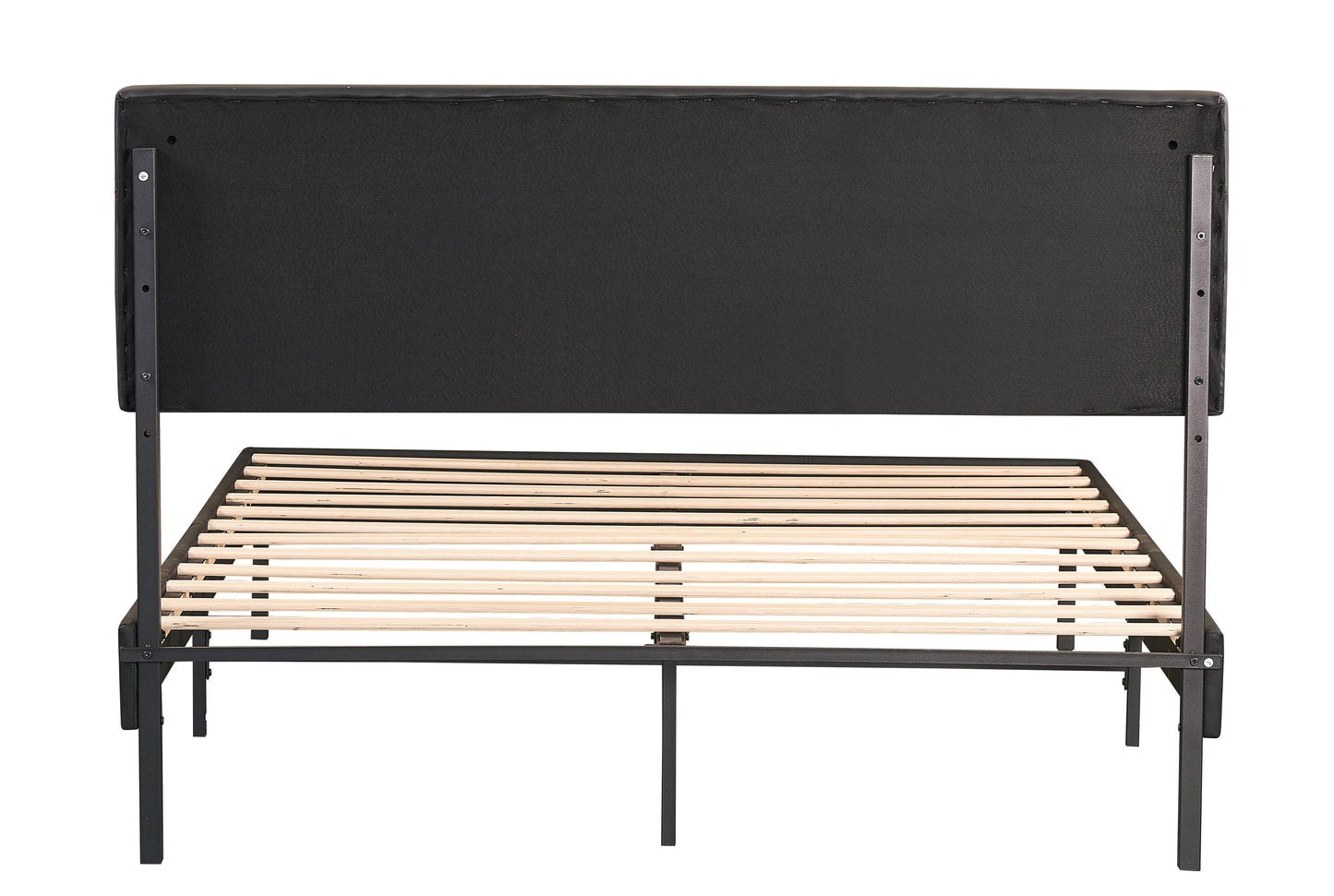 LED Queen Bed Frame Black