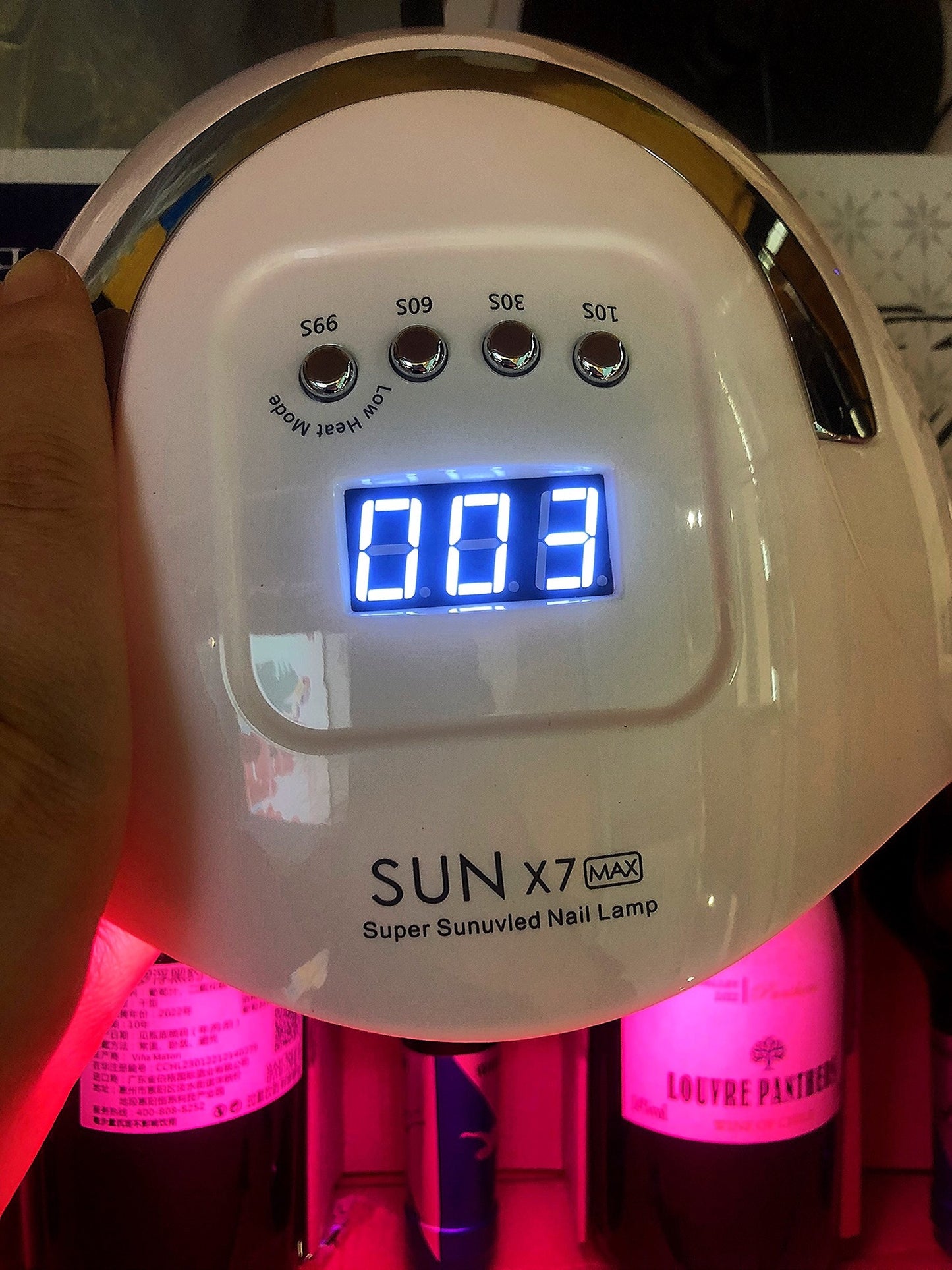 Nail dryer lamp