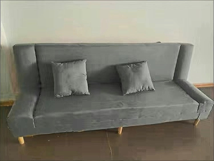 Fabric Sofa Bed with Cushion